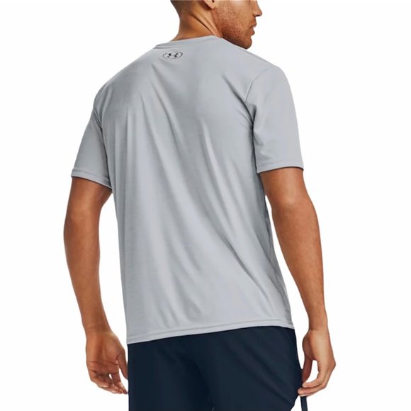 🌿Sale🌿 Under Armour Men Size S L V-Neck Tech 2.0 Short Sleeve Grey 1327969 011 - Picture 3 of 5